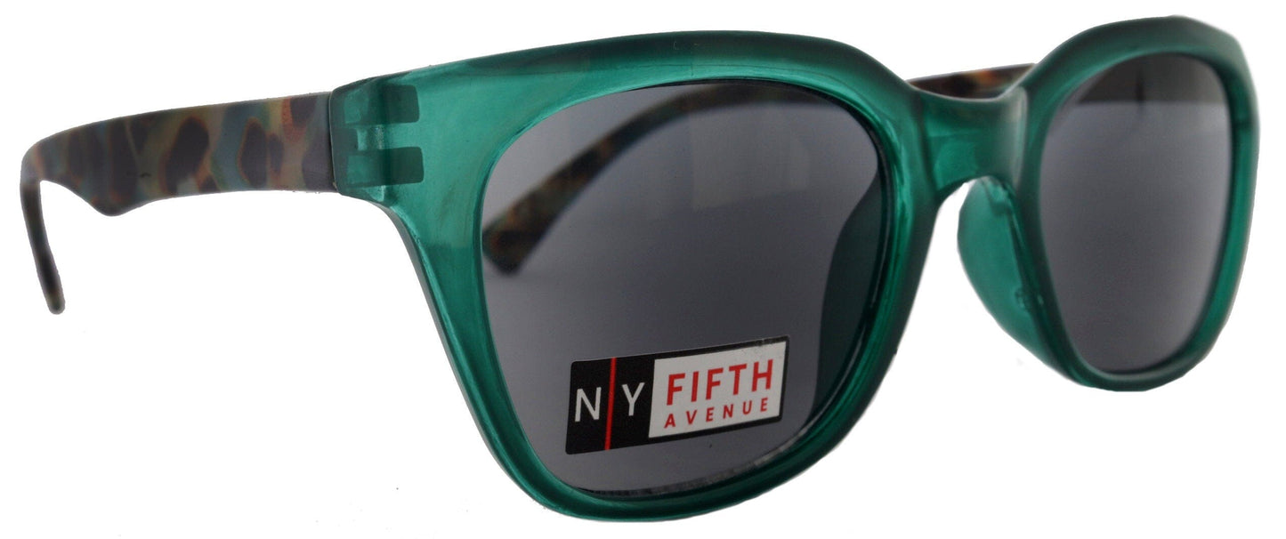 Balder, High-End Line Bifocal (Clear On Top) Sun Readers Unixes OR Non-Bifocal Readers Sunglasses (Green) NY Fifth Avenue