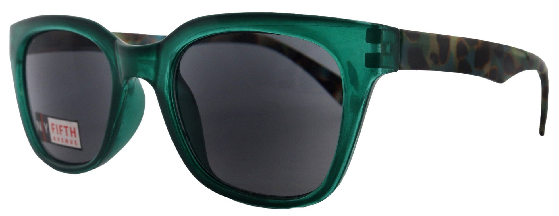 Balder, High-End Line Bifocal (Clear On Top) Sun Readers Unixes OR Non-Bifocal Readers Sunglasses (Green) NY Fifth Avenue