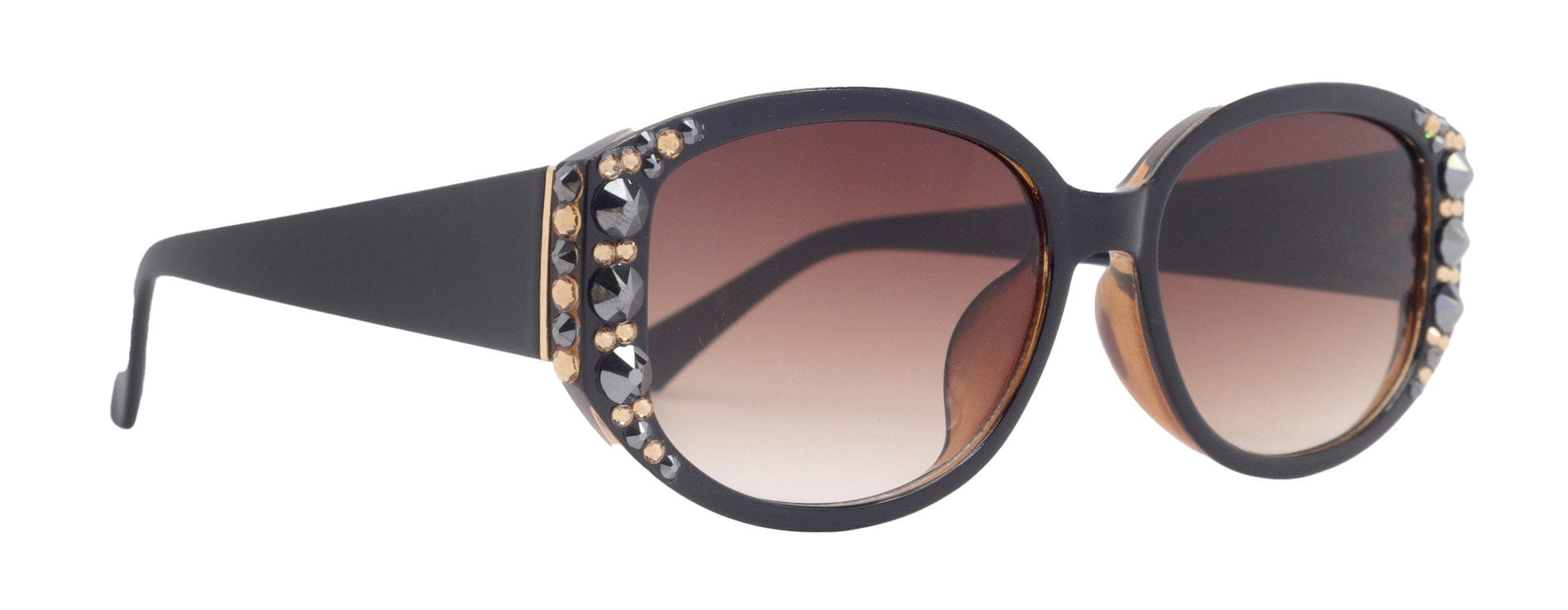 Bling Women Sunglasses Genuine European Crystals, 100% UV Protection. NY Fifth Avenue