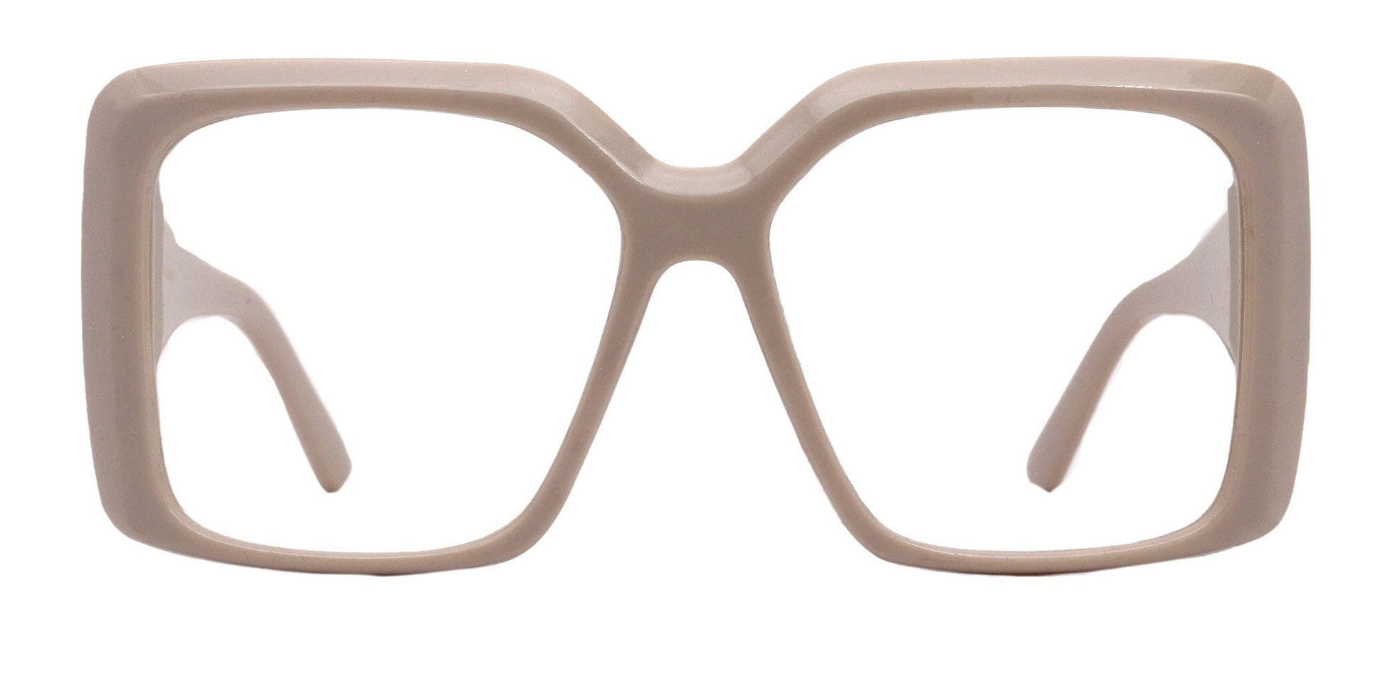 Cypress, Tan Large Oversized Reading Glasses, Women Readers, High End Reading Magnifying eyeglasses, Big Square optical Frames