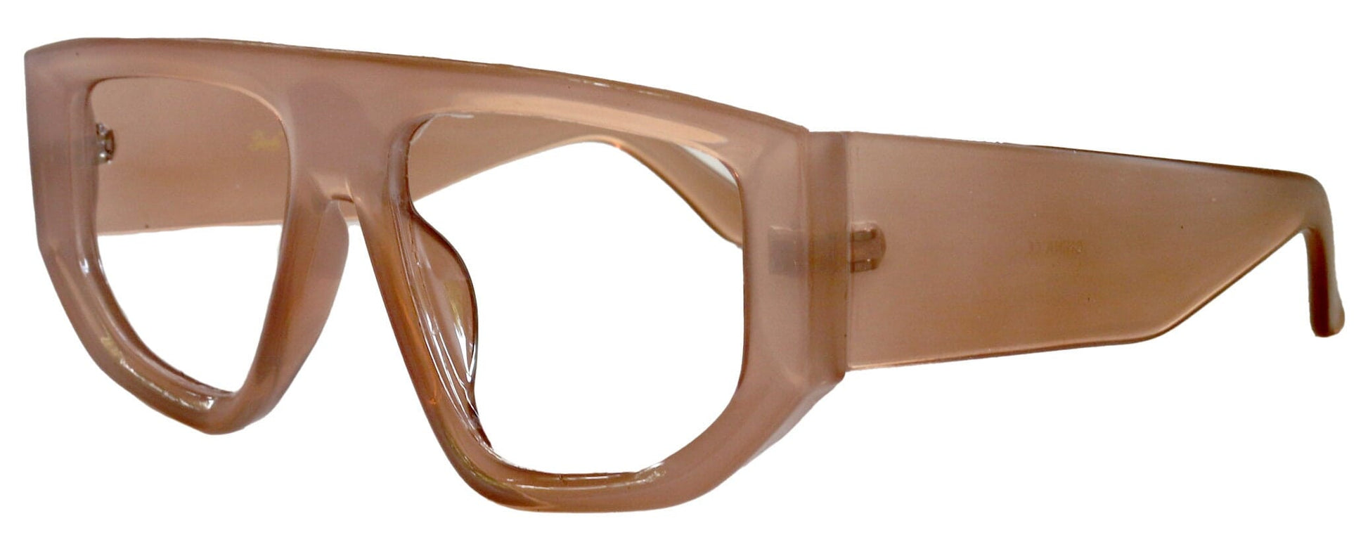 Goliath High End Bifocal or Non-Bifocal Brown Reading Glasses Square, Inspired by NY Fifth Avenue