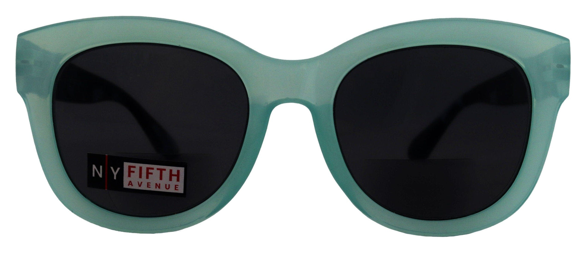 Greenville, High-End Line Bifocal (Clear On Top) Sun Readers for Women OR Non-Bifocal Readers Sunglasses (Turquoise, Green) NY Fifth Avenue