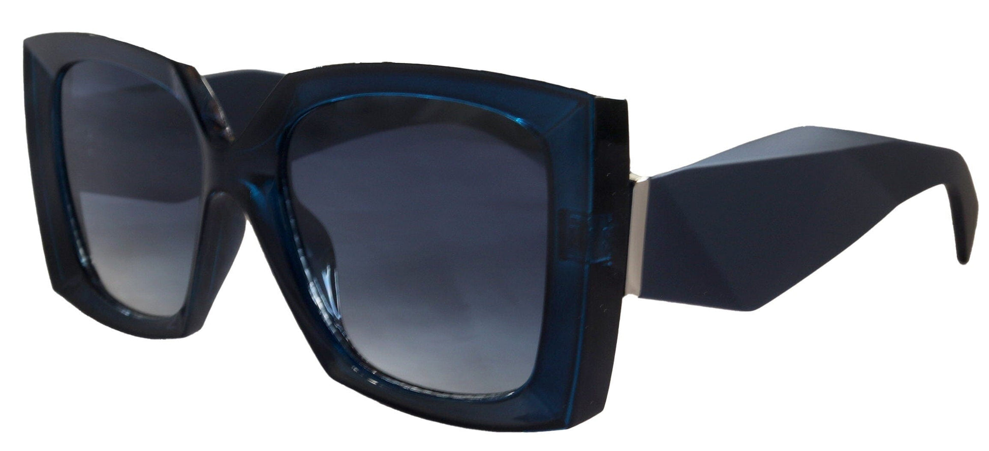 Penelope Fashion High-End Line Bifocal OR Non-Bifocal Sun Reading Glasses Blue Inspired by NY Fifth Avenue