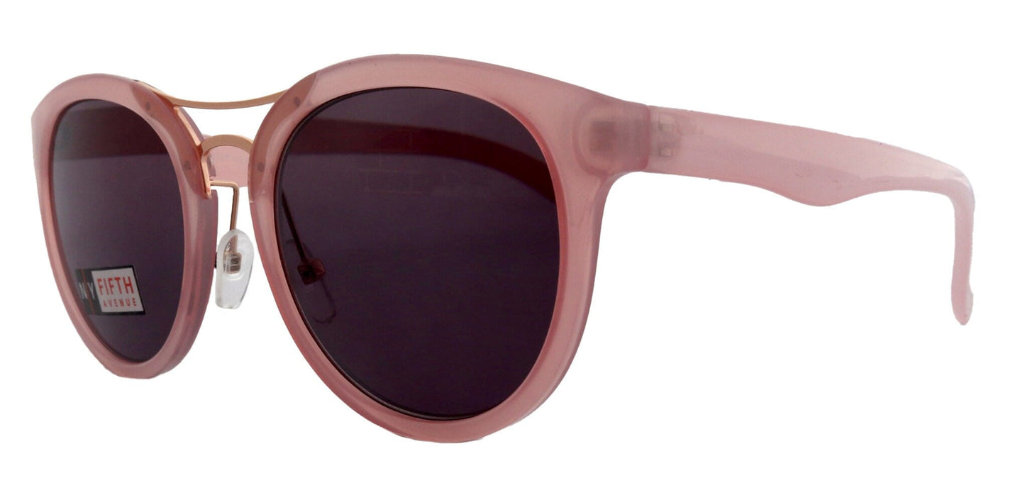 Valencia, High-End Line Bifocal (Clear On Top) Sun Readers for Women OR Non-Bifocal Readers Sunglasses (Pink) NY Fifth Avenue