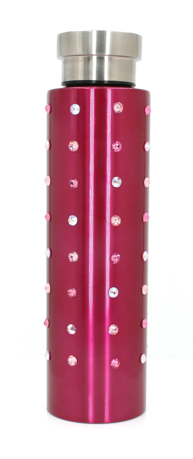 Travel Mug, (Bling) Tumbler w Swarovski Crystal For Women. Double Wall Vacuum Sealed Stainless Steel. Sport Water Bottle with Screw Top. 