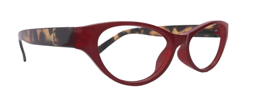 Zoe, Premium Reading Glasses High End Reading Glass +1.50 to +3 (Cat Eye) (Red) Magnifying glasses,  optical Frames, NY Fifth Avenue